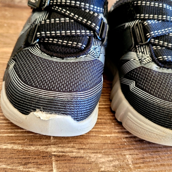 SKECHERS Toddler Shoes Black Super Z Sneaker (s8) - Picture 5 of 10